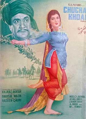 A. Shah Shikarpuri in film Chughalkhor in 1966