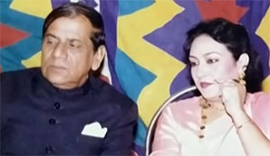 Tasawur Khanum with Masood Rana