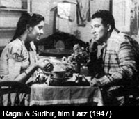 سدھیر اور راگنی ، فلم فرض (1947)