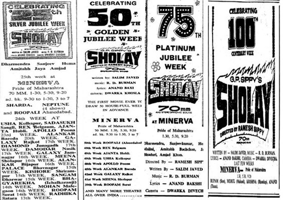 Indian film Sohlay 1975