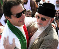 Imran Khan and Tahir-ul-Qadri