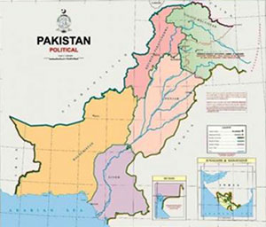 Pakistan Map 2020